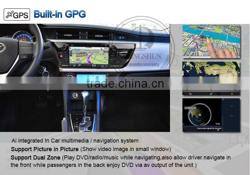 8" Hyundai Elantra 2014 pure android 4.2.2 car DVD GPS with WIFI/3G