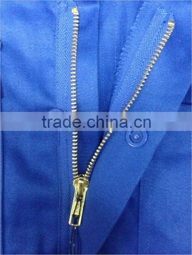 Workwear industrial 100% cotton & EN11612 Flame Retardant & Anti-static reflective safety coverall