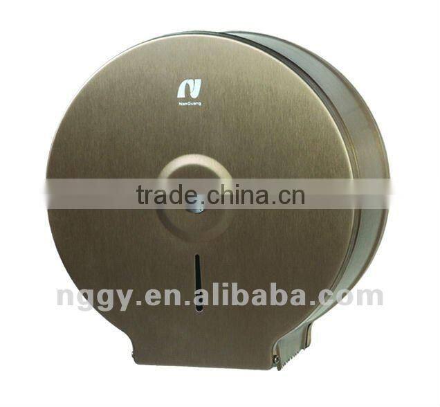 stainless steel toilet tissue roll dispenser