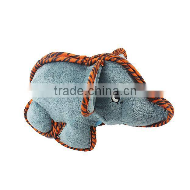 hot new products for 2015 fabric elephant shape pet toy