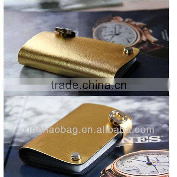 high quality Genuine leather business card holder