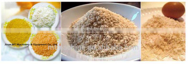 Extruded bread crumb process extrusion equipment /needle shapes