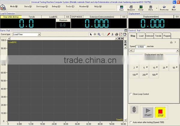 MWW-10 Computer Control Wood Based Panels Universal Testing Machinery