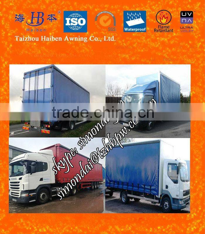 100% PVC Tarpaulin for Tent and Truck Cover