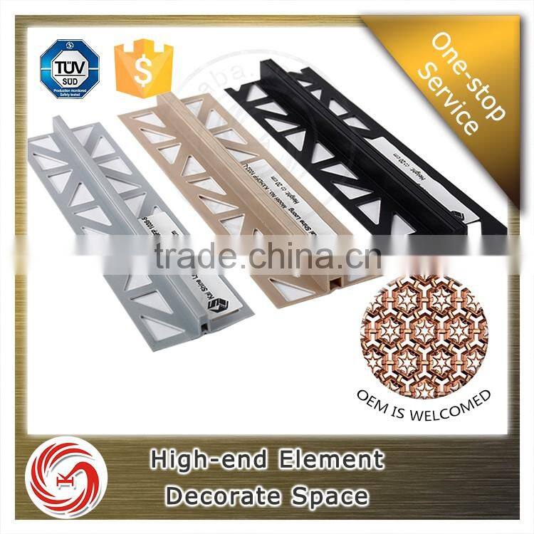 High durability pvc expansion joint covers for ceramic