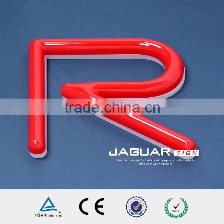 innovative Chinese production decorative acrylic led neon light up letter sign E shop Alibaba