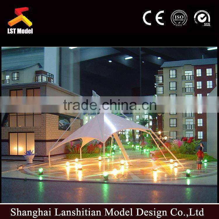 Splendid scale model architectural model building model