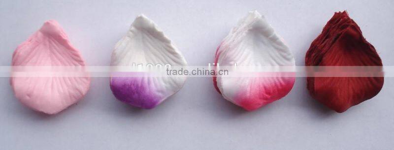 Gold silk rose petals, rose petals, wedding rose petals