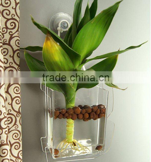 christmas decoration! wholesale transparent fancy acrylic vase QCY-VE-7