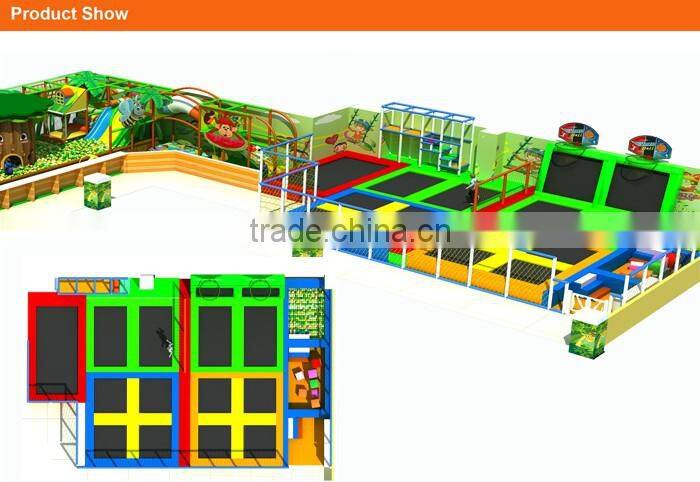 China kids indoor trampoline bed trampoline fabric wholesale Trampoline Park
