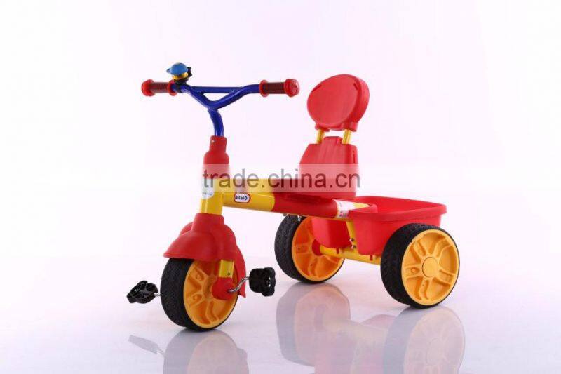 2016 Best High Quality Wholesale Plastic children Tricycle With Fashionable Model
