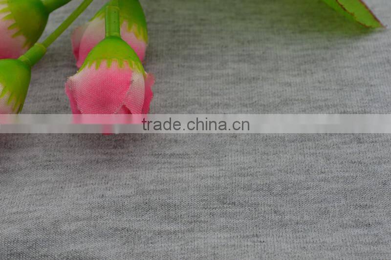 Polyester viscose spandex french terry fabric