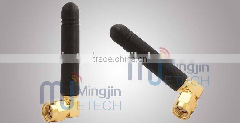 433 mhz rubber antenna with SMA male straight connector