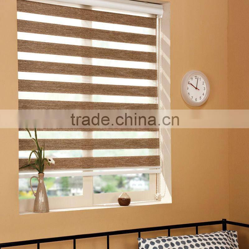 fashion block-out zebra roller blind fabrics