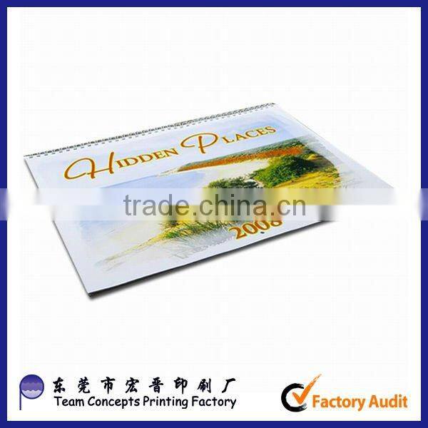 Wall calendar printing