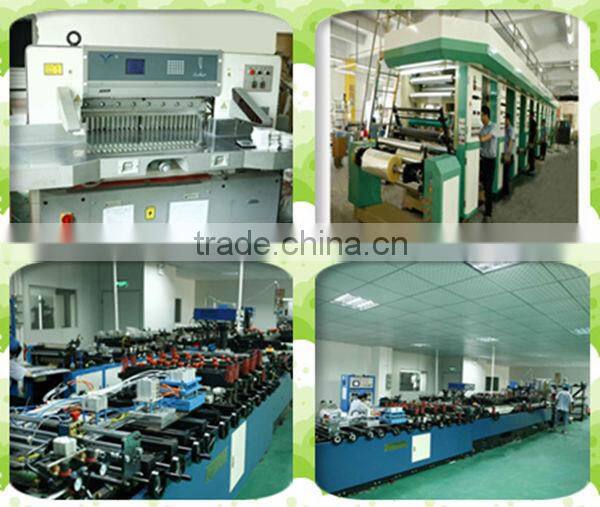 OEM laminated paint plastic bags/decorative plastic bag