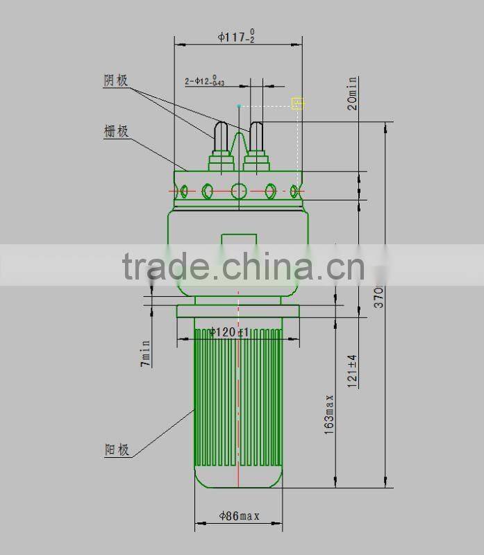 FU-307S High frequency power tubes