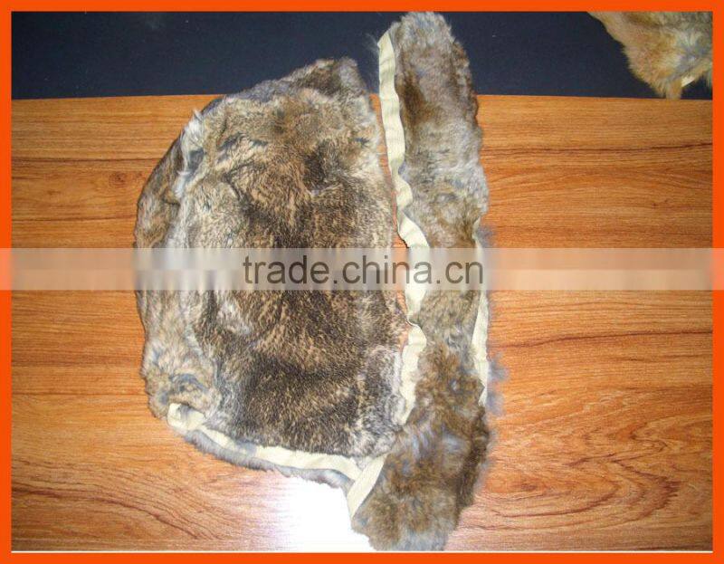 down jacket rabbit fur hood lining