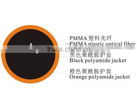 Specific POF Cable for Automobile Plastic optic fiber cable