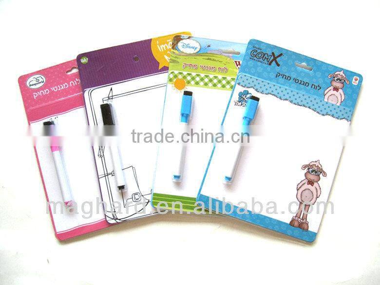 Promotional dry erase memo magnetic whiteboard