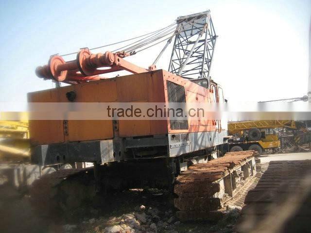 japanese designed and made hitachi 80t crawler crane new arrived