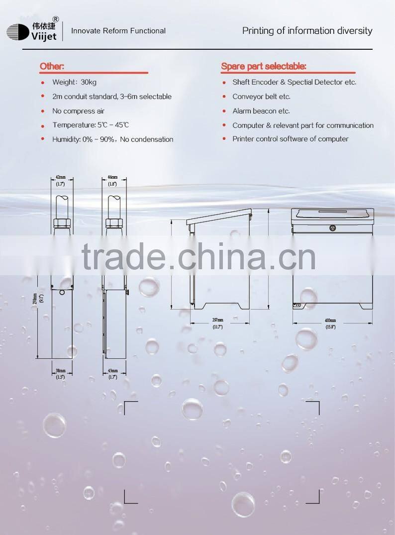 Cheap Industrial Continuous Inkjet Printer