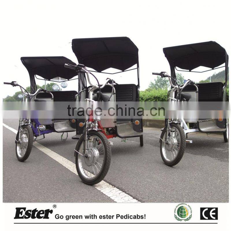 Classic ESTER Electric Passenger Pedicab with 8 FUN motor