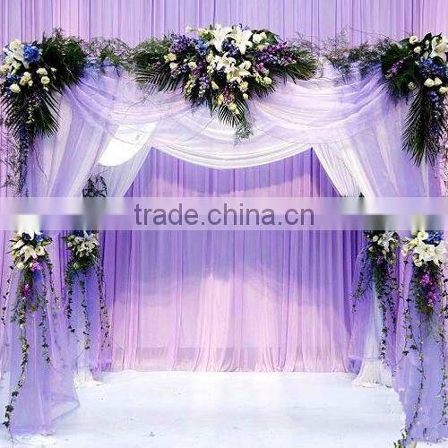 2014 Best Selling Normal Organza Fabric For Wedding Decoration