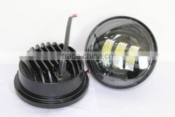 LED Auxiliary Lights Fits Harley Motorcycles 4.5 Inch Auxiliary Lights led fog light