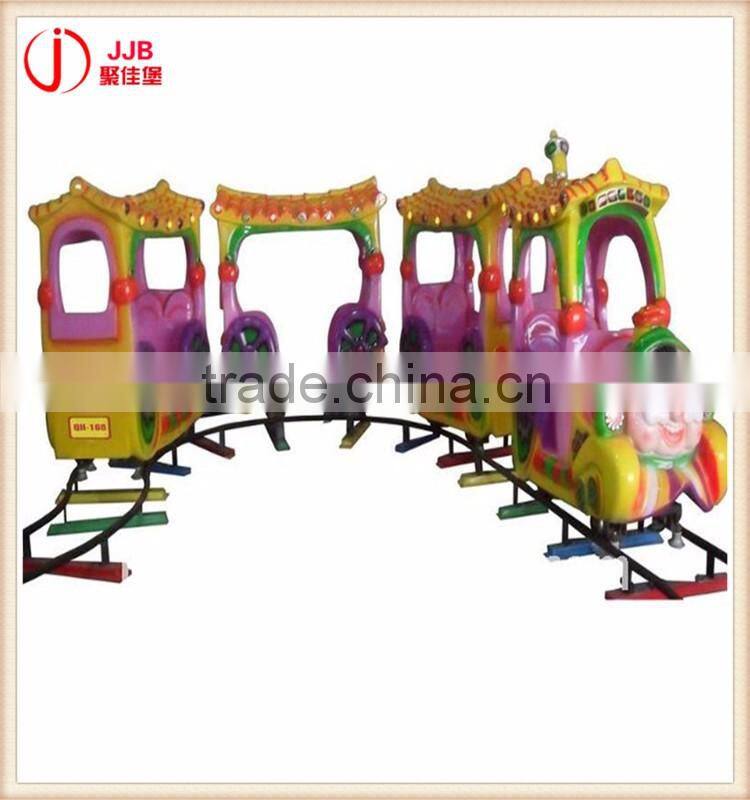 outdoor Amusement theme park children electric train