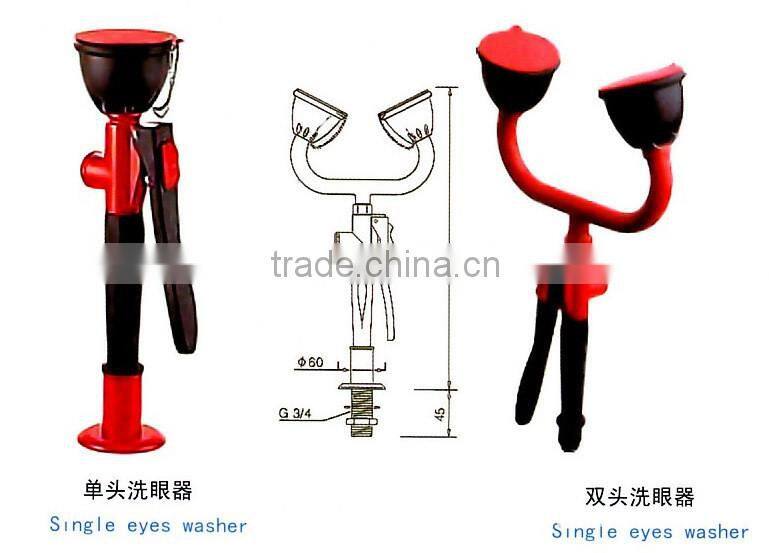 Portable eye washer stations