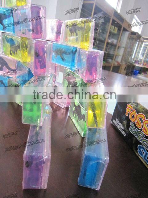 Factory supplier wholesale slime Crystal fossil dinosaur putty crystal gift crystal toy