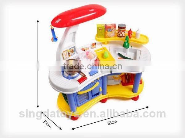 Interactive Toys Kitchen Play Set With Music & Lights
