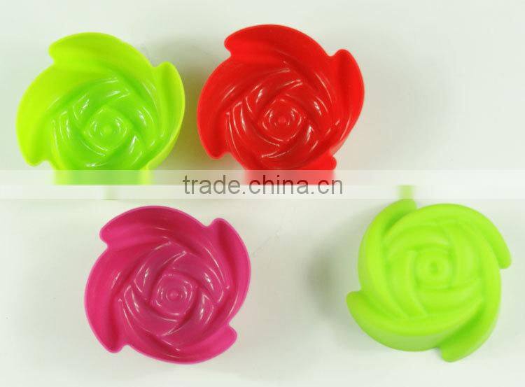 China Manufacturer FDA Grade Custom Silicone Cupcake Mold