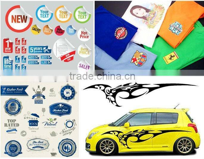 inkjet printer eco solvent printer with cutter,DX7 printhead,printing cutting