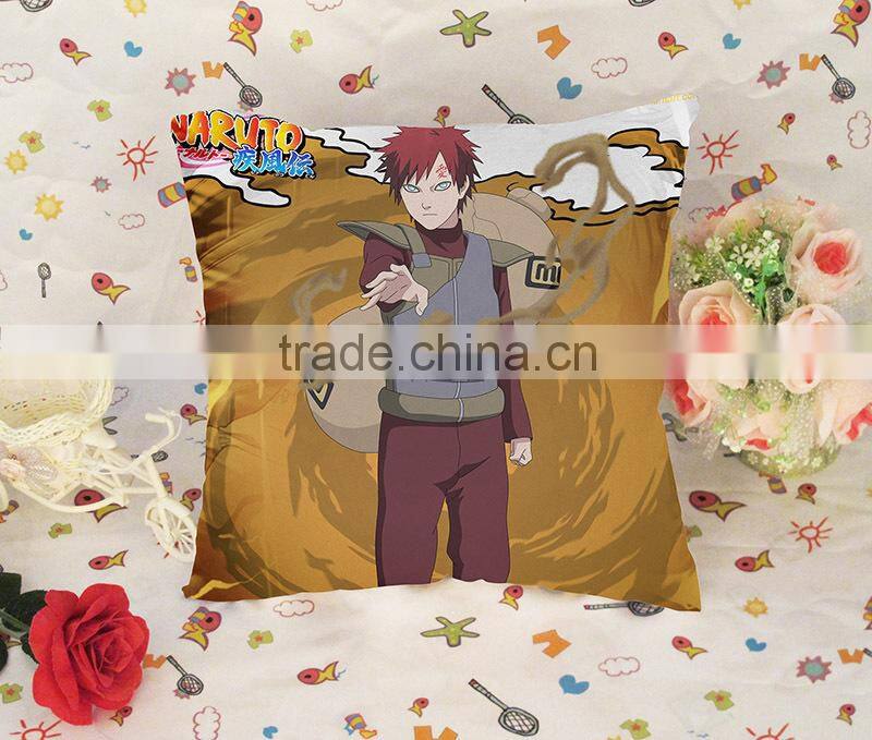 Japanese hot anime NARUTO printed pillow cover