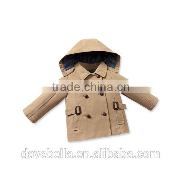 DB983 dave bella 2014 winter infant coat baby wadded jacket padded jacket outwear winter coat jacket boy winter coat