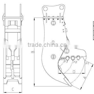 Widely used excavator concrete crusher factory jaw crusher price for sale