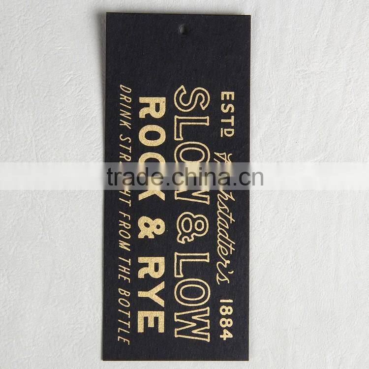 Hangzhou factory produces paper printed hangtag