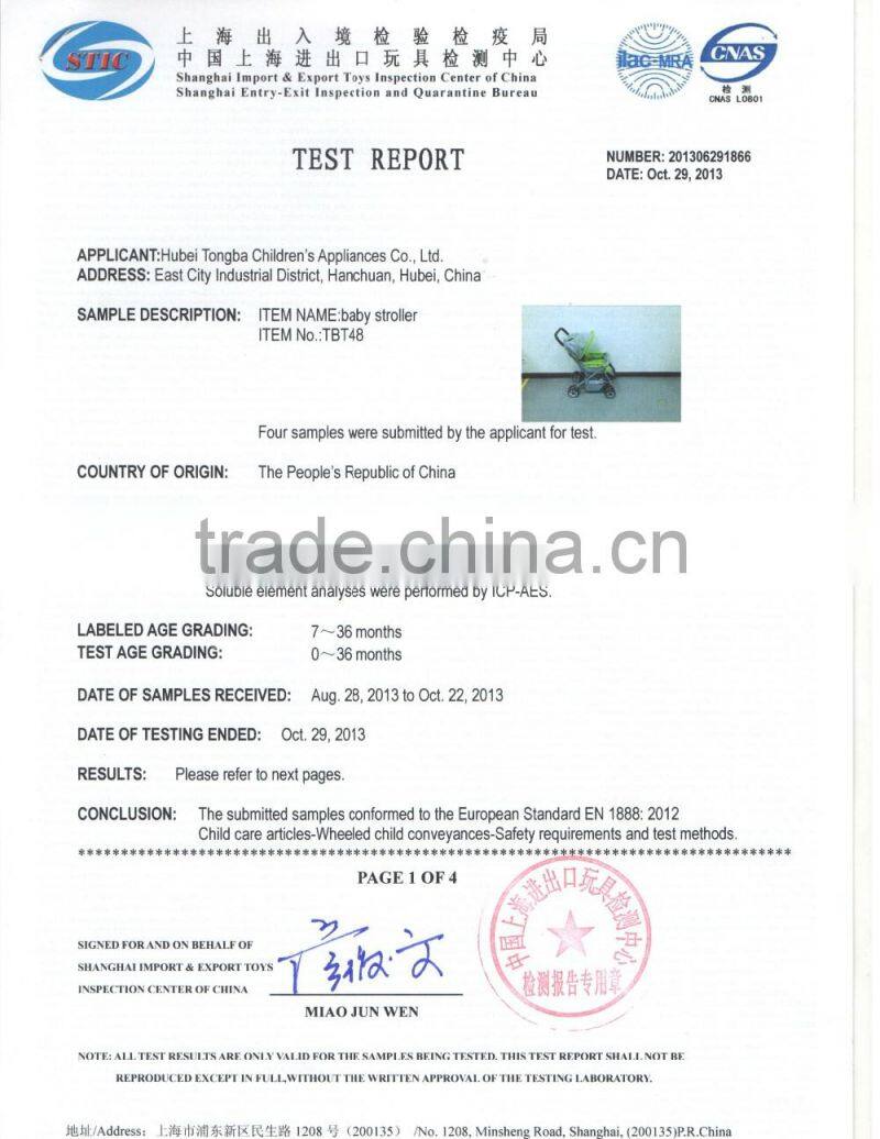 E207Comfortable and beauty unique durable umbrella baby jogger buggy