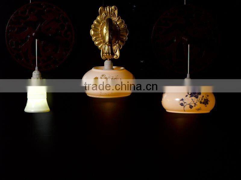 Bone China lamp shade, pendant lamp