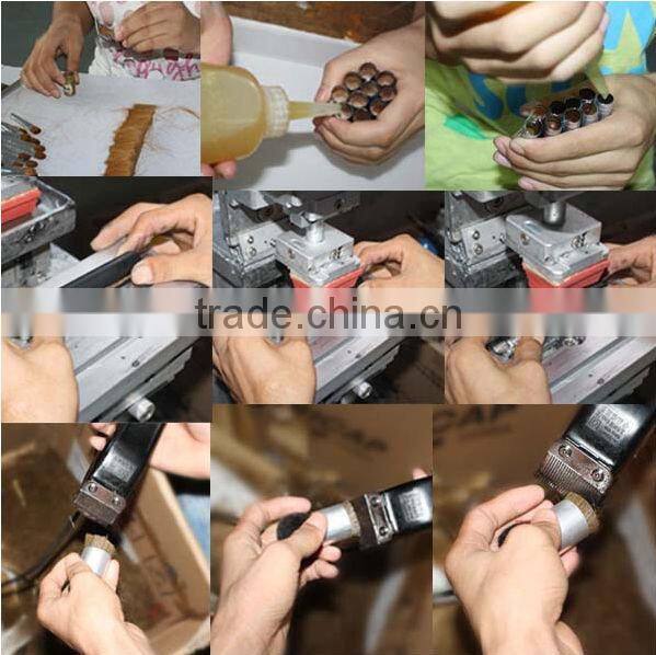 YMC nylon hair Fan Cosmetic brush