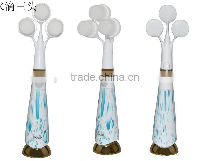 Make-up Remove Electric Face Cleaning Brush facial massage brush hot