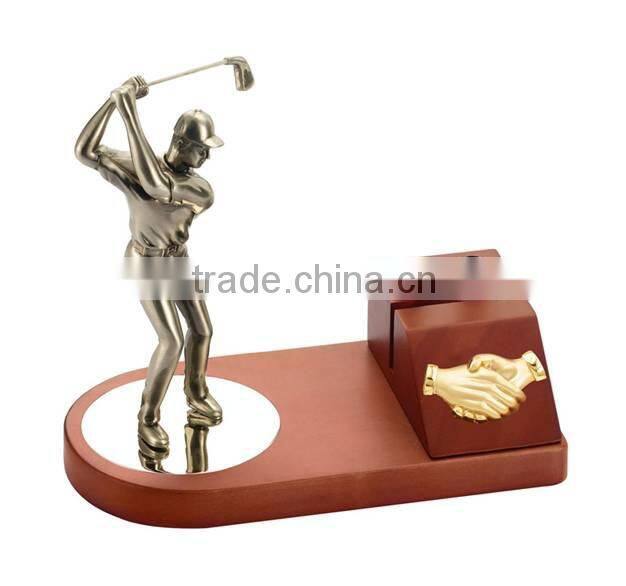 decorative metal pen holder