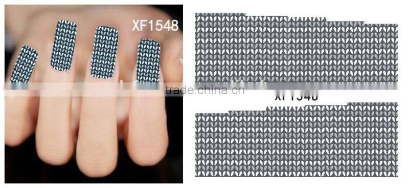 2016 wholesale popular colorful water decals nail art stickers