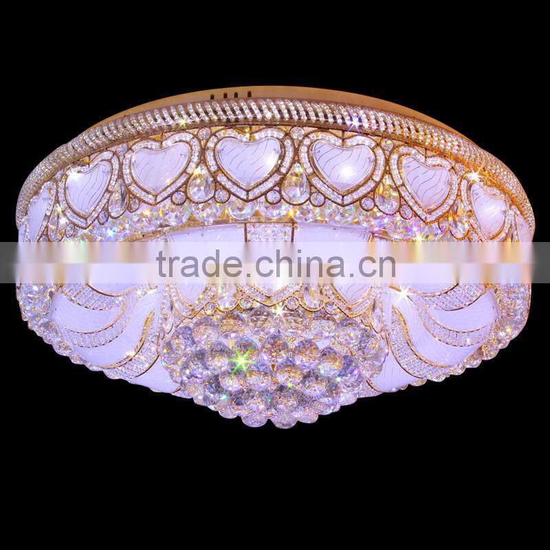 Large Chandelier Suspended LED Ceiling Light Fixtures China with Romote Control
