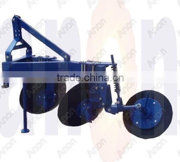 ANON rotary plough machine compact tractor disc ploughing machine
