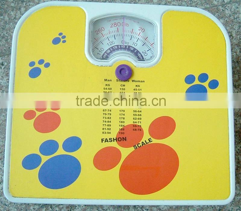 MK-S01N2 Black High Quality Cheap Electronic Weighing Scale Health Scale Bathroom scale Mechanical Personal Scale