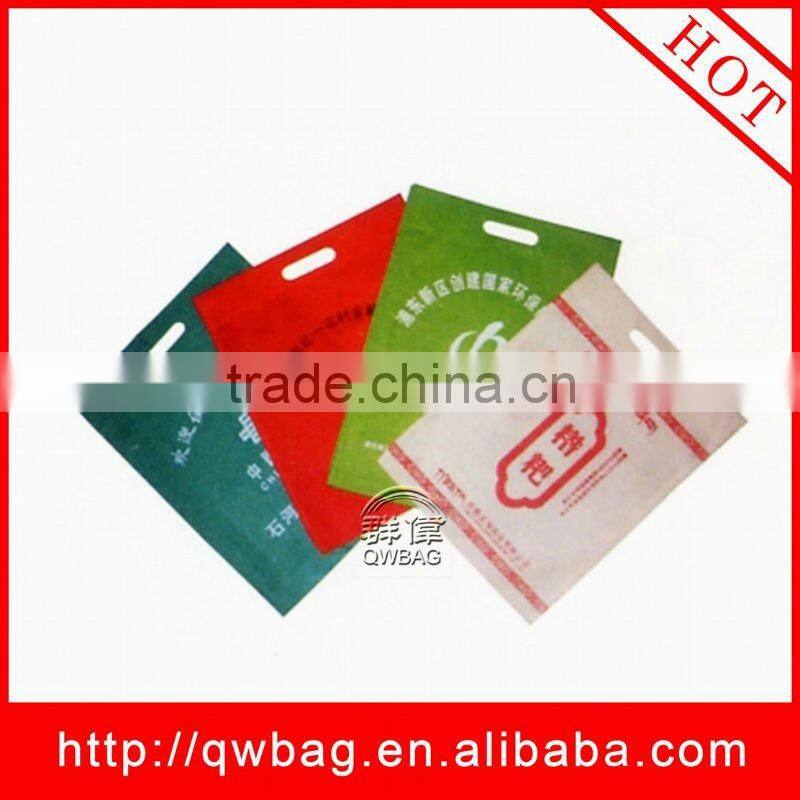 die cut Ultrasonic non woven bag for promotion bag making machine non-woven