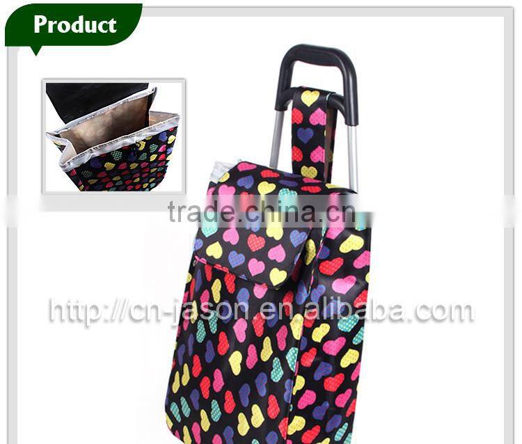 Hot sale Pooyo satin cheap shopping trolley B2S-04